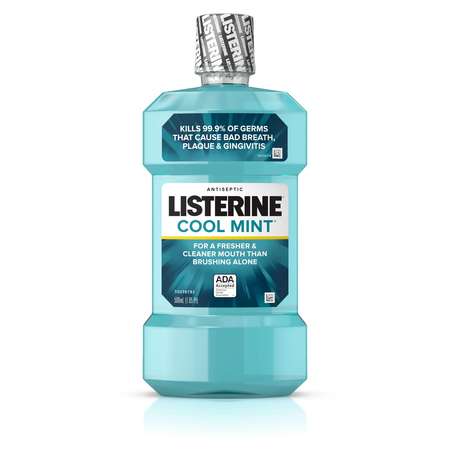 LISTERINE Listerine Cool Mint 16.9 fl. oz., PK6 5293752